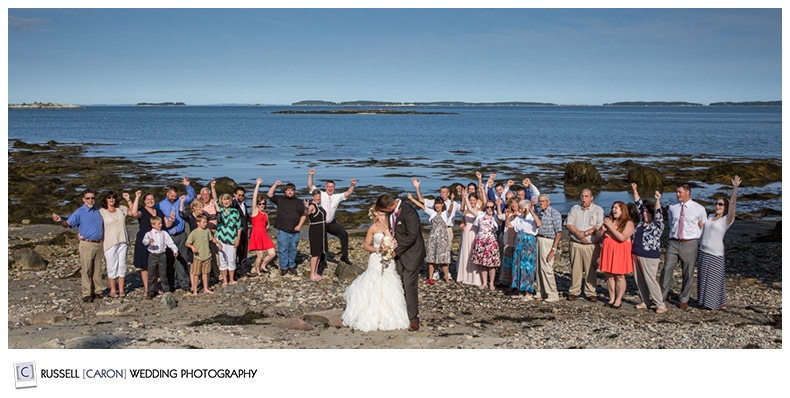 Coastal Maine wedding photography