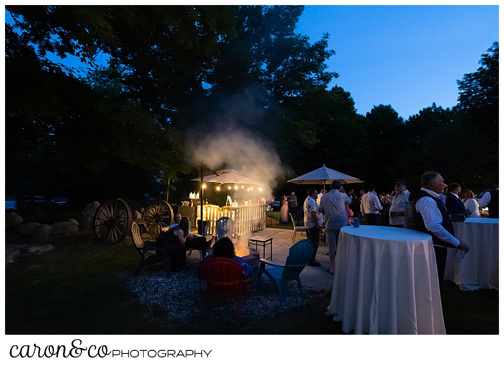 Wedding reception at the Memory Lane Event Center, Harrison, Maine